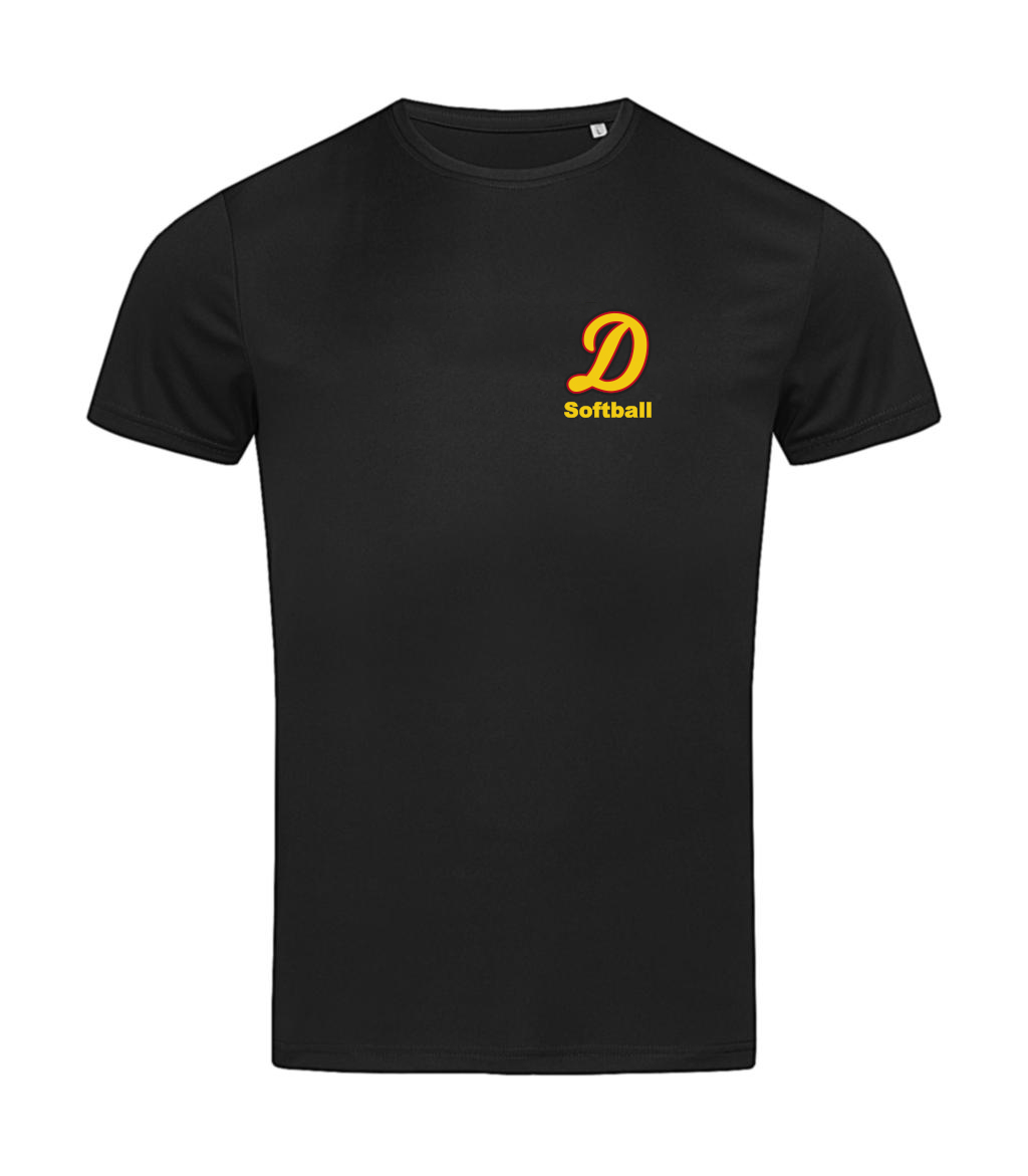 Warm-Up-Schwarz Warm-Up Shirt