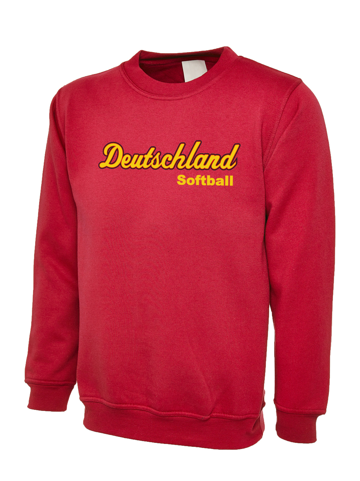 Sweatshirt-Rot Sweatshirt