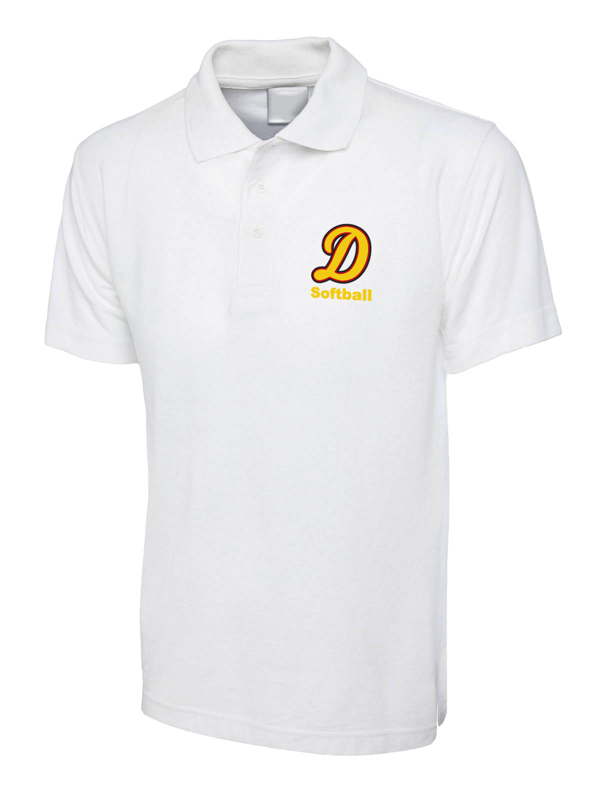 Polo-Weiss Poloshirt