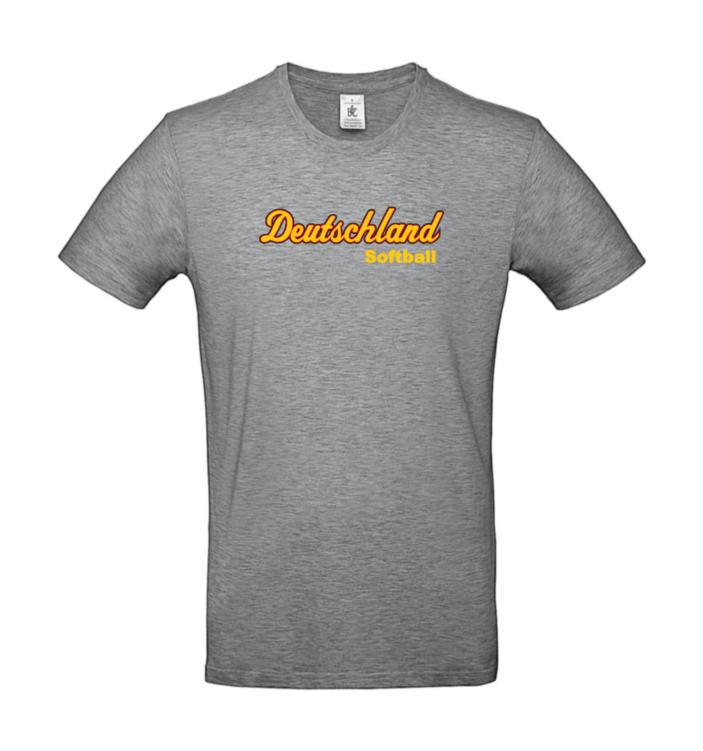 T-Shirt-Grau-meliert T-Shirt