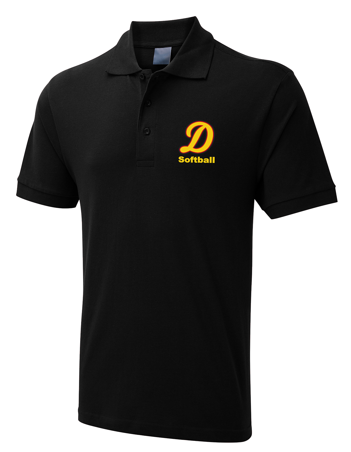 Polo-Schwarz Poloshirt